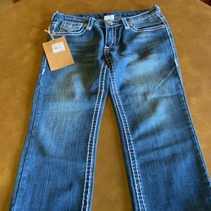 True Religion denim capris in size 31.